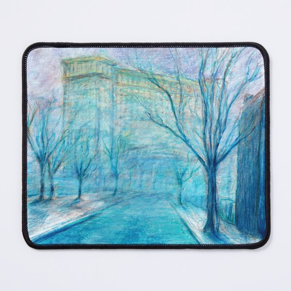 Item preview, Michigan Central Station - Winter Night designed and sold by Anthony J. Powers.