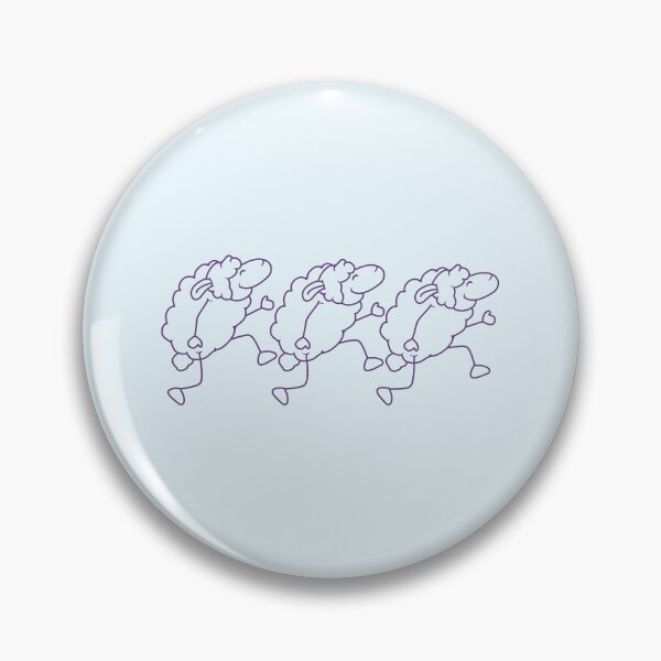 Item preview, Three Sheep Go Happy Proud 3 Friends Team Dance designed and sold by shirt-o-mat.