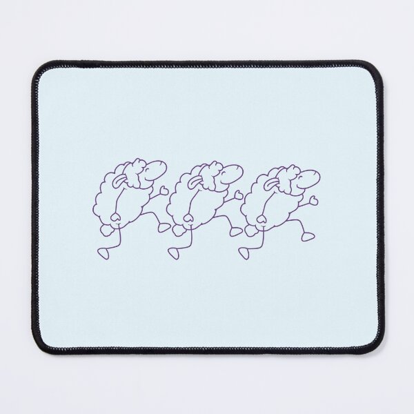 Item preview, Three Sheep Go Happy Proud 3 Friends Team Dance designed and sold by shirt-o-mat.