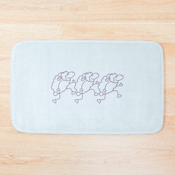 Item preview, Three Sheep Go Happy Proud 3 Friends Team Dance designed and sold by shirt-o-mat.