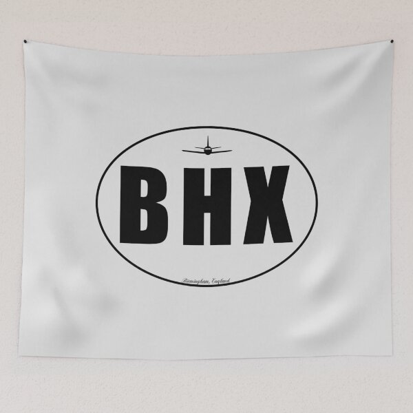 Item preview, BHX Birmingham England Airport Code designed and sold by Lartheviking.