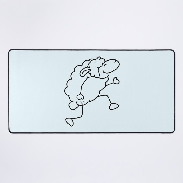 Item preview, Sheep Walking Happy Proud Dancing Walking Walking designed and sold by shirt-o-mat.