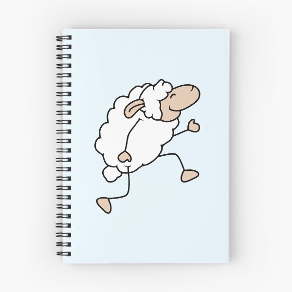 Item preview, Sheep Walking Happy Proud Dancing Walking Walking designed and sold by shirt-o-mat.