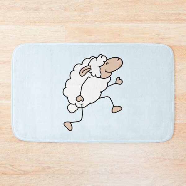 Item preview, Sheep Walking Happy Proud Dancing Walking Walking designed and sold by shirt-o-mat.