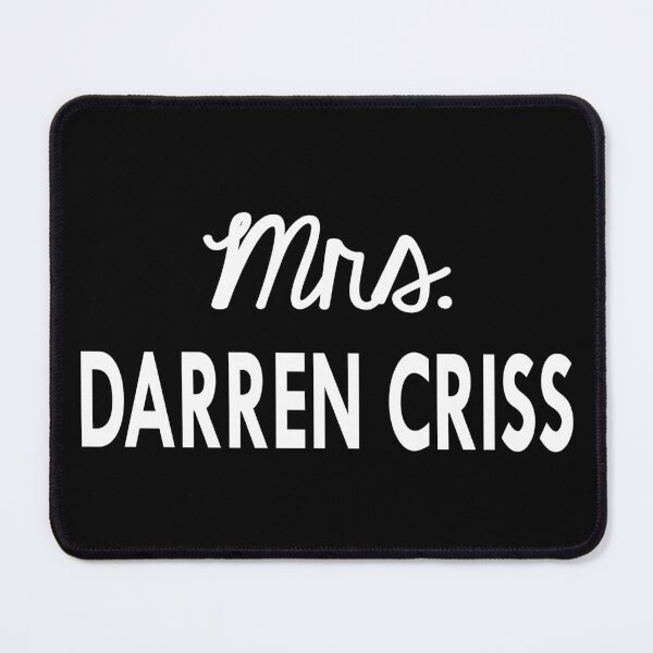 Item preview, Mrs Darren Criss designed and sold by Sasya.