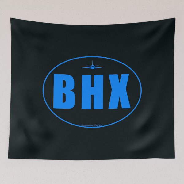 Item preview, BHX Birmingham England Airport Code designed and sold by Lartheviking.