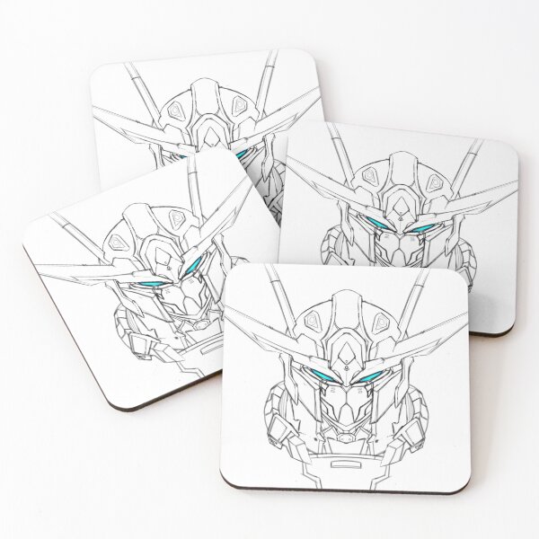 Item preview, Mecha Core – Futuristic Robot Head Line Art designed and sold by ChuChuTee.