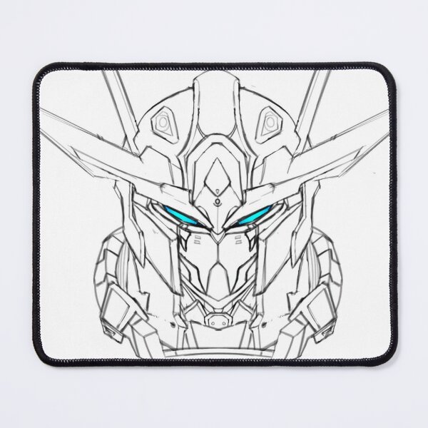 Item preview, Mecha Core – Futuristic Robot Head Line Art designed and sold by ChuChuTee.
