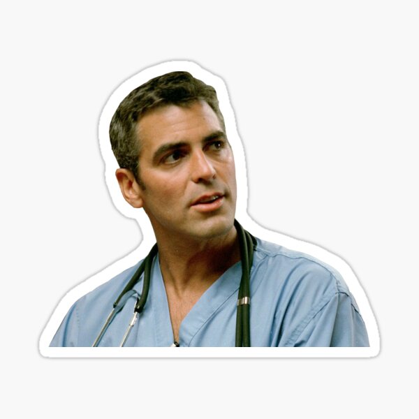 Item preview, ER Doug Ross George Clooney designed and sold by lewiskaty.