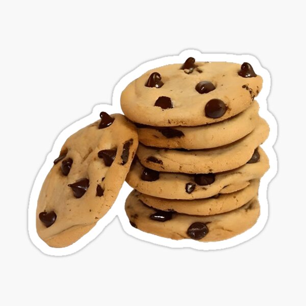 Item preview, Stack of choclate chip cookies designed and sold by AmaraMay22.