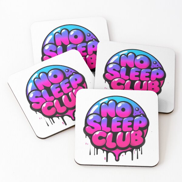 Artikelvorschau, No Sleep Club – Graffiti-Straßenzitat-Design entworfen und verkauft von WakeUpYourBrain.