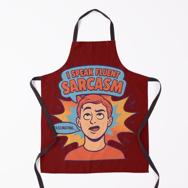 Item preview, I Speak Fluent Sarcasm – Retro Comic Pop Art Funny Quote Design designed and sold by Maximilianos.