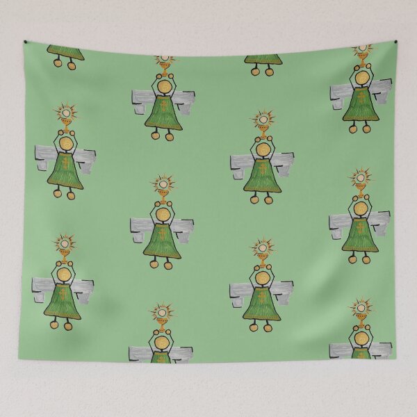 Item preview, Offering (Sage Green) designed and sold by Snowroseblossom.