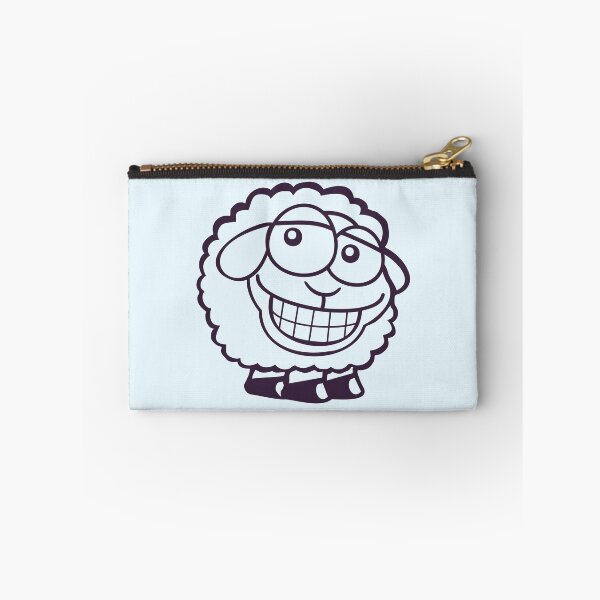 Item preview, Sheep Grin Looks Stupid Cheeky Smile Happy Funny designed and sold by shirt-o-mat.