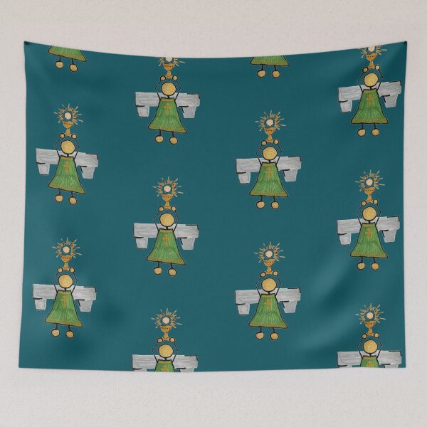Item preview, Offering (Teal) designed and sold by Snowroseblossom.
