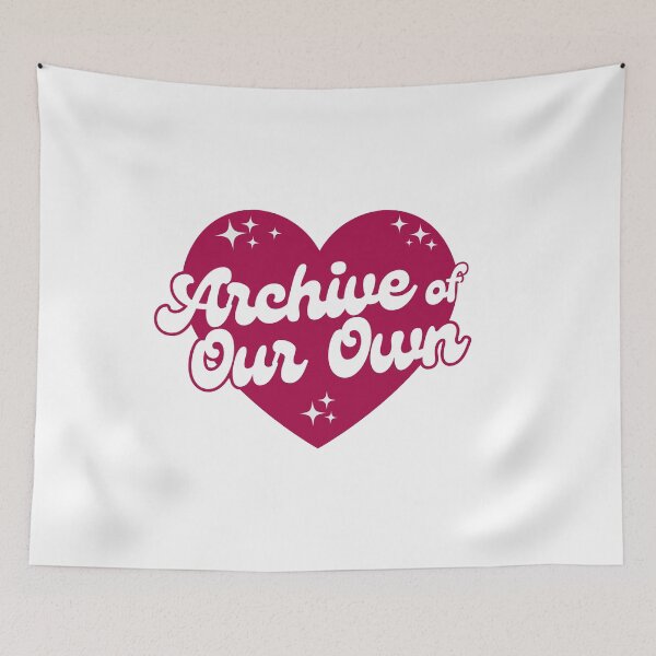 Item preview, Archive of our Own Flag designed and sold by baranskini.