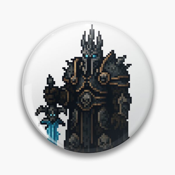 Item preview, Pixel art Lich King designed and sold by Saturas.