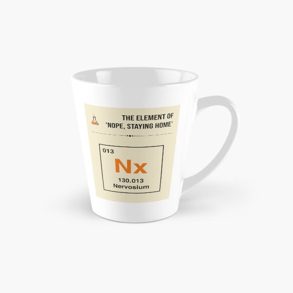 Item preview, Element of Nope Staying Home Funny Periodic Table Introvert Humor designed and sold by Stadify.