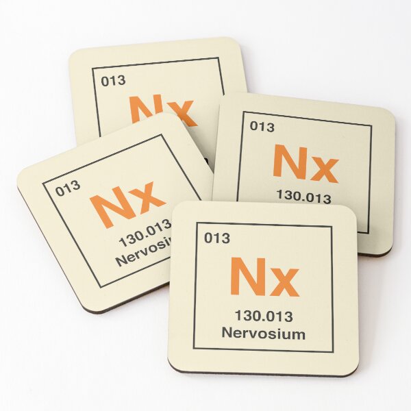 Item preview, Element of Nope Staying Home Funny Periodic Table Introvert Humor designed and sold by Stadify.