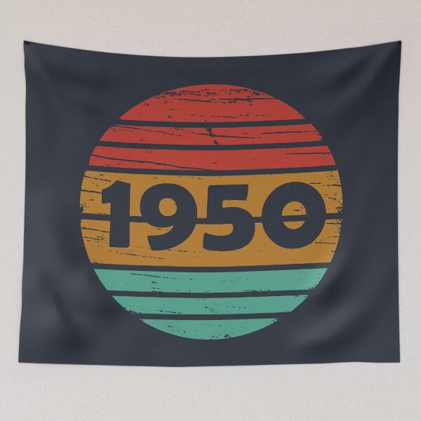 Item preview, Born in 1950 vintage classic 75th birthday gift designed and sold by Alexaltay.