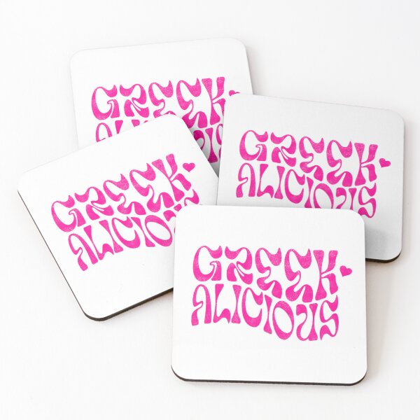 Item preview, Greekalicious | Fun Greek Pride T-Shirt designed and sold by Olive&Om.