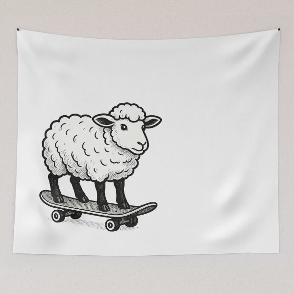 Item preview, Shred the Wool designed and sold by Mjonkey.