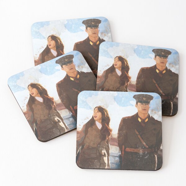Item preview, K-Drama Frame – Crash Landing on You / Se-ri & Jeong-hyeok designed and sold by Keyblo-one.