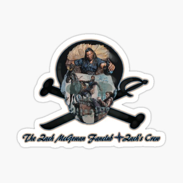 The Zach McGowan Fanclub - Zach's Crew Sticker