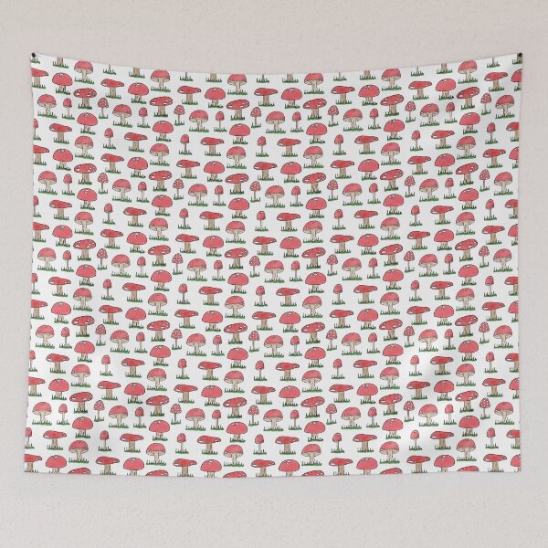 Item preview, Forest mushrooms designed and sold by Nielsen Patterns.