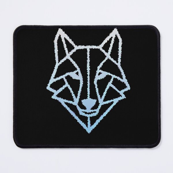 Item preview, Wolf "Canis Lupus" Minimalistic Geometric Illustration (Black) designed and sold by ArsArtificia.
