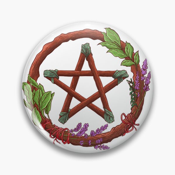 Item preview, Rustic Herbal Pentacle designed and sold by Lina Natalia Chaves Grijalba.