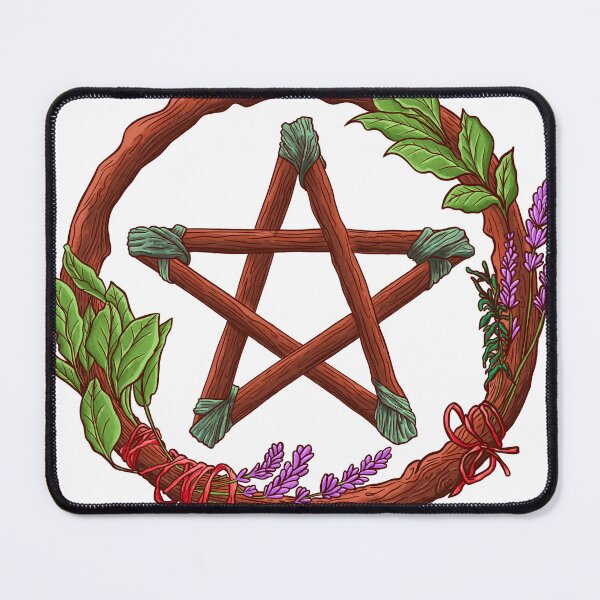Item preview, Rustic Herbal Pentacle designed and sold by Lina Natalia Chaves Grijalba.