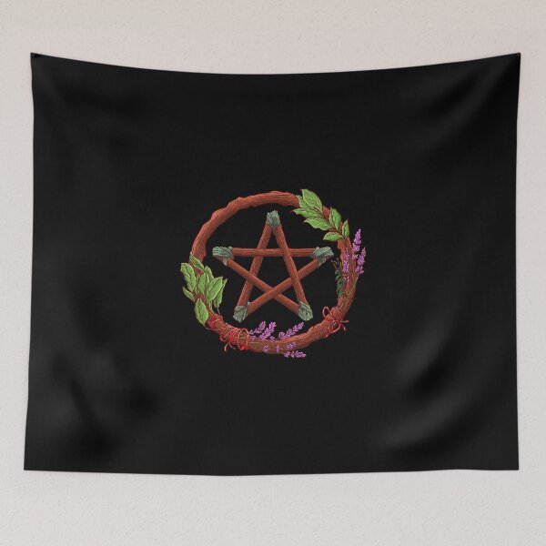 Item preview, Rustic Herbal Pentacle designed and sold by Lina Natalia Chaves Grijalba.