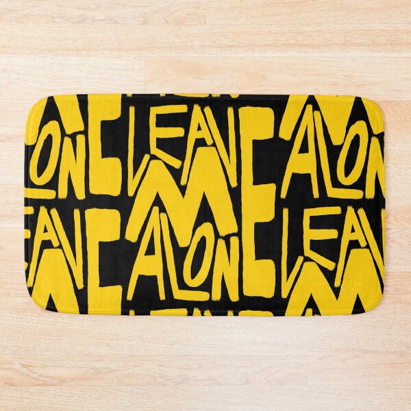 Item preview, Leave Me Alone Bold Yellow Typography  designed and sold by TheDreamerWren.