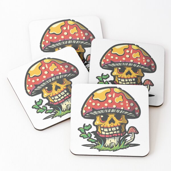 Item preview, Mushroom skull designed and sold by xiao xuans.