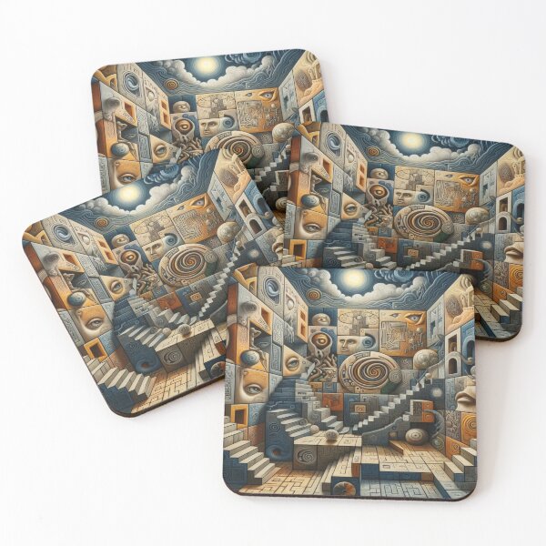 Item preview, Surrealist labyrinth of emotions – A play of light, shadow and emotions designed and sold by FotoworldEdel.