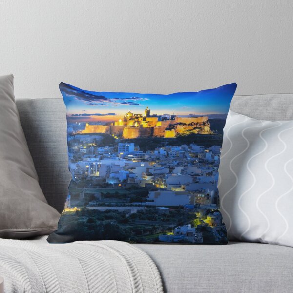 Item preview, Gozo Victoria Citadel at blue hour - Malta landscape designed and sold by TheArtistOf2022.