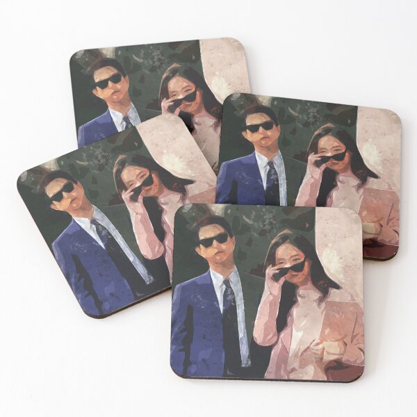 Item preview, K-Drama Frame – Vincenzo / Cassano & Cha-young designed and sold by Keyblo-one.