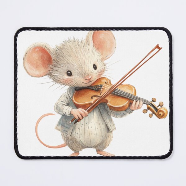 Item preview, Cute Musical Mouse designed and sold by MelaDizayn.