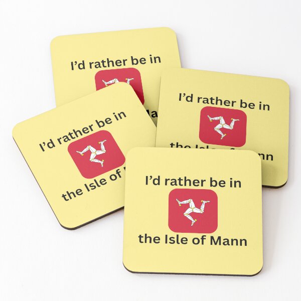 Item preview, I'd Rather Be in the Isle of Mann designed and sold by Kilted Owl.