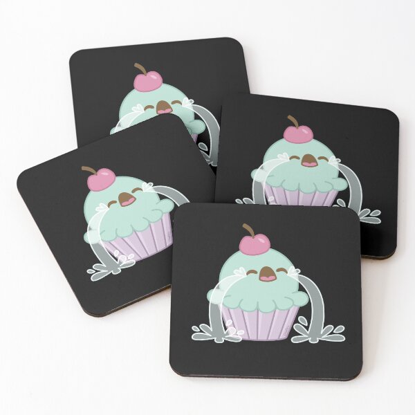 Item preview, Cute Sad Cupcake – Softly Falling Apart designed and sold by Amimi-Makes.