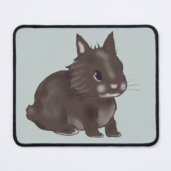 Item preview, Brown Lionhead Rabbit designed and sold by LiskoDesign.