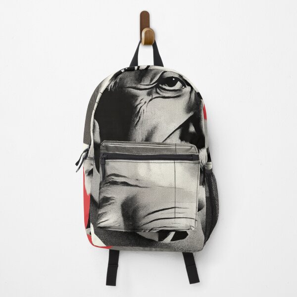Item preview, Abstract Einstein Portrait with Pipe and Retro-Futuristic Elements designed and sold by Retrocranio.