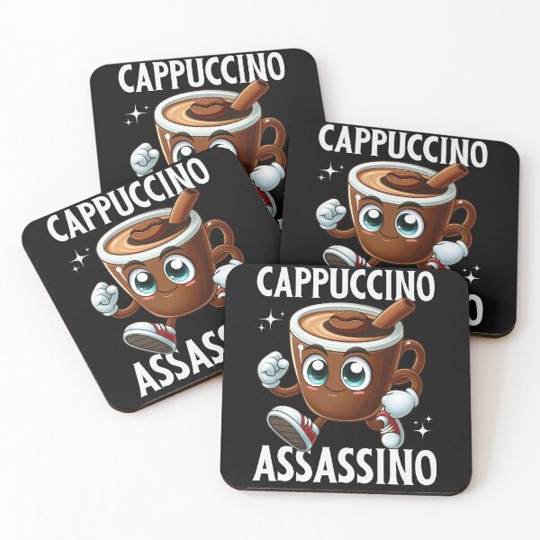 Item preview, Cappuccino Assassino Italian Meme   designed and sold by ManiaGrania.