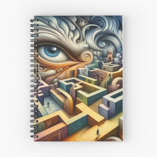 Item preview, Surrealist labyrinth of emotions – A dream of light, shadows and perspectives designed and sold by FotoworldEdel.