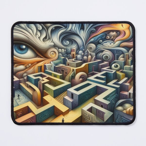 Item preview, Surrealist labyrinth of emotions – A dream of light, shadows and perspectives designed and sold by FotoworldEdel.