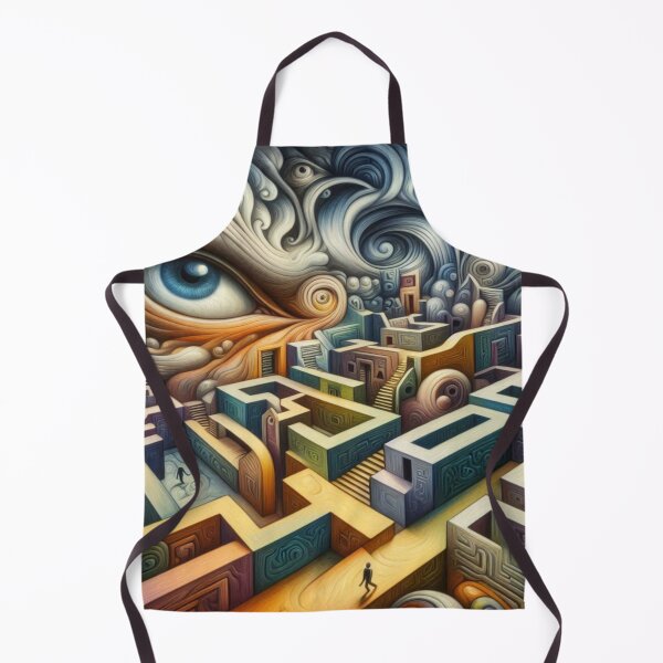 Item preview, Surrealist labyrinth of emotions – A dream of light, shadows and perspectives designed and sold by FotoworldEdel.
