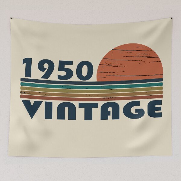 Item preview, Born in 1950 vintage 75th birthday gift designed and sold by Alexaltay.