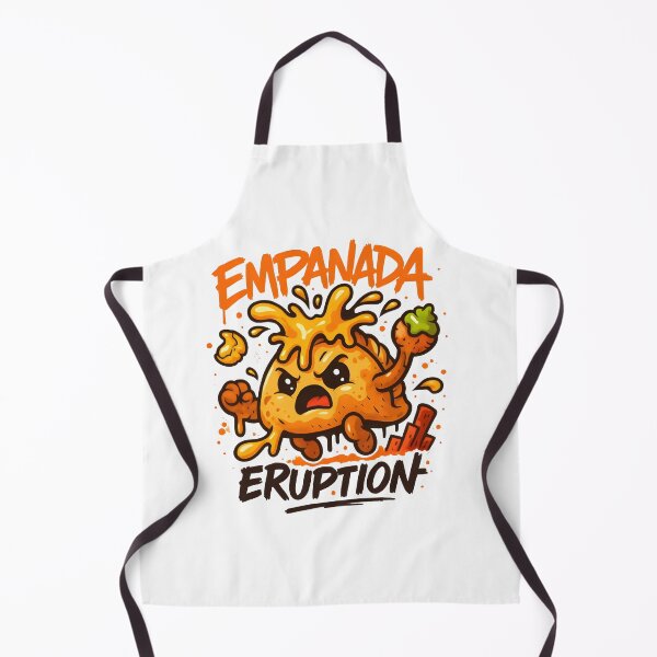Item preview, Empanada Eruption – Kawaii Kaiju Graffiti Food Monster Design designed and sold by Snackwear Apparel.