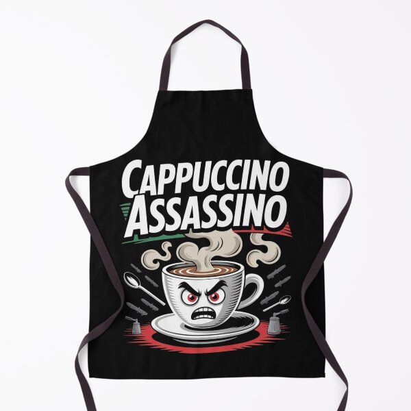 Item preview, Cappuccino Assassino Italian Meme   designed and sold by ManiaGrania.